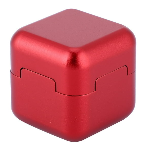 Mini soporte magnético portátil de aluminio para tiza con punta de taco, portador de tizas para billar y piscina (rojo) YUNYI BRAND Deportes