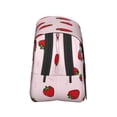 thumbnail image 3 of Disketp Strawberry Estuche de Lápices de Doble Capa con Tapa Abatible y Cremallera, Organizador Escolar para Adolescentes y Adultos, 3 of 7