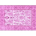 thumbnail image 1 of Ahgly Company Indoor Rectangle Persian Pink Traditional Area Rugs, 2' x 3', 1 of 4