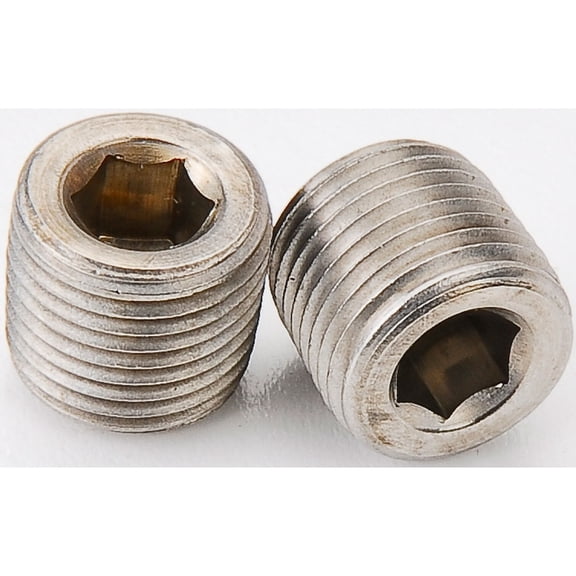 JEGS Stainless Steel Pipe Plugs 1/8 in. NPT