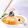 thumbnail image 3 of Coofit Soup Ladle Stainless Steel Heavy Duty Long Handle Kitchen Ladle Cooking Ladle, 3 of 10