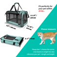 thumbnail image 4 of Transportín para mascotas GAPZER Small Dog Puppy Yorkshire Softshell, 4 of 8