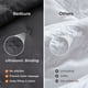 thumbnail image 5 of Juego de edredón Bedsure King, ropa de cama ultrasuave con 2 fundas de almohada, 5 of 9