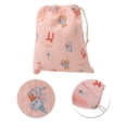 thumbnail image 4 of Unique Bargains 1 Pc Small Doll Drawstring Makeup Bag for Travel Pink Polyester, 4 of 6