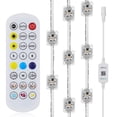 thumbnail image 6 of 50FT Permanent Outdoor Lights, Smart RGB Light with Color Changing, APP/Remote Control, 6 of 14