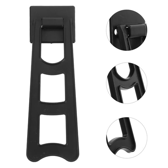 OULII Picture Frame Support, Black Plastic, Stable and Reliable, Easy to Use, Perfect for Home 20Pcs
