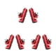 thumbnail image 5 of Eigraketly 1 par de piezas de freno de bicicleta, piezas de bicicleta, zapatas de freno para reparación, rojo/negro Negro rojo 3piezas, 5 of 6
