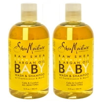 Raw Shea Chamomile & Argan Oil Baby Body Wash by Shea Moisture for Kids - 13 oz Body Wash - Pack of 2