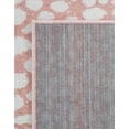 thumbnail image 5 of Unique Loom Kamala Washable Collection Area Rug - Animal print (4' 1" x 6' 1" Rectangle Rose Pink/Ivory), 5 of 9