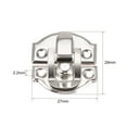 thumbnail image 2 of Uxcell Small Size Box Latch,Silver Tone Decorative Hasp for Cases 10Pcs, 2 of 4