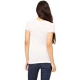 thumbnail image 2 of Bella + Canvas T-Shirt à Manches Courtes pour Femmes - Avoine Triblend - S, 2 of 3