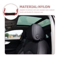 thumbnail image 2 of DINHEAROM Nylon Red Car Headrest Grab Handle for Pregnant Women 2Pcs 15.6X1.2X0.4In, 2 of 6
