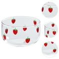 thumbnail image 4 of Miangastore 1pc Durable Glass Bowl Salad Dessert Bowl Fruit Container For Home Kitchen, 4 of 9
