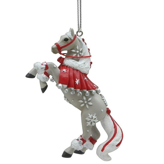 Holiday Ornament First Snowfall Ornament Polyresin Horse Christmas Pony 6009529