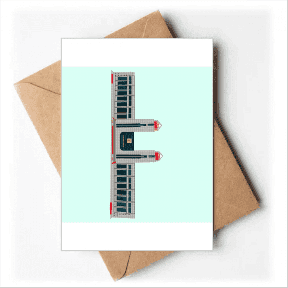 Railway Station Concision Outline Greeting Cards You are Invited Invitations