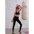 thumbnail image 2 of TIK Tok Leggings for Women High Waisted Yoga Pants Tummy Control Butt Lifting Workout Running Tights, 2 of 6