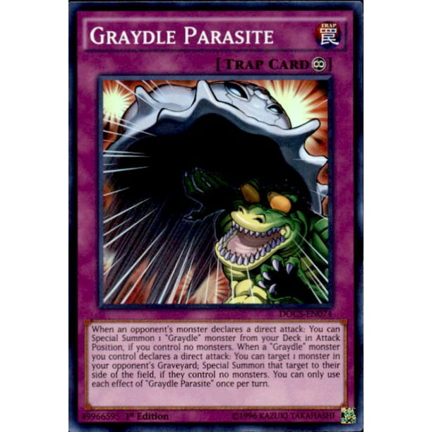 Yu Gi Oh Dimension Of Chaos Single Card Super Rare Graydle Parasite Docs En074 Walmart Com Walmart Com