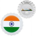 thumbnail image 5 of 2021 Chad 6 Gram World Landmarks - India Bottle Cap Proof Silver Coin .999 Fine (in Cap), 5 of 5