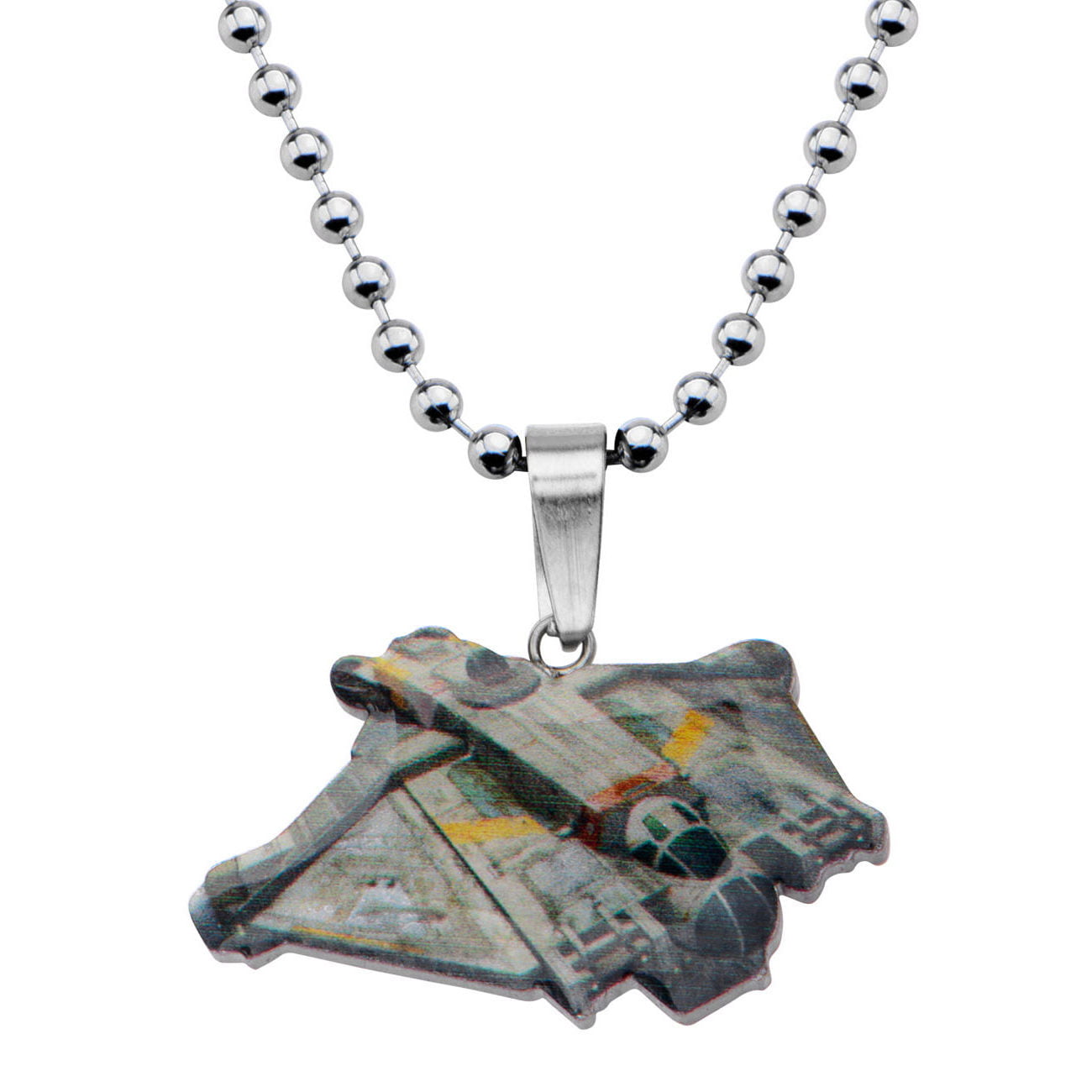 The Force Awakens Villain Trooper 3D Stainless Steel Necklace Star Wars VII 