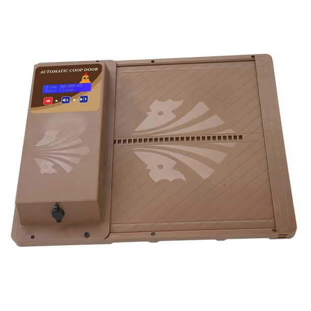 USB Horizontal Opening Electric Programmable Chicken Coop Door