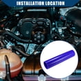 thumbnail image 2 of Car Straight Coupler Silicone Hose Front Universal Intercooler Silicone Tube 4-Ply 2.5" ID Blue, 2 of 6