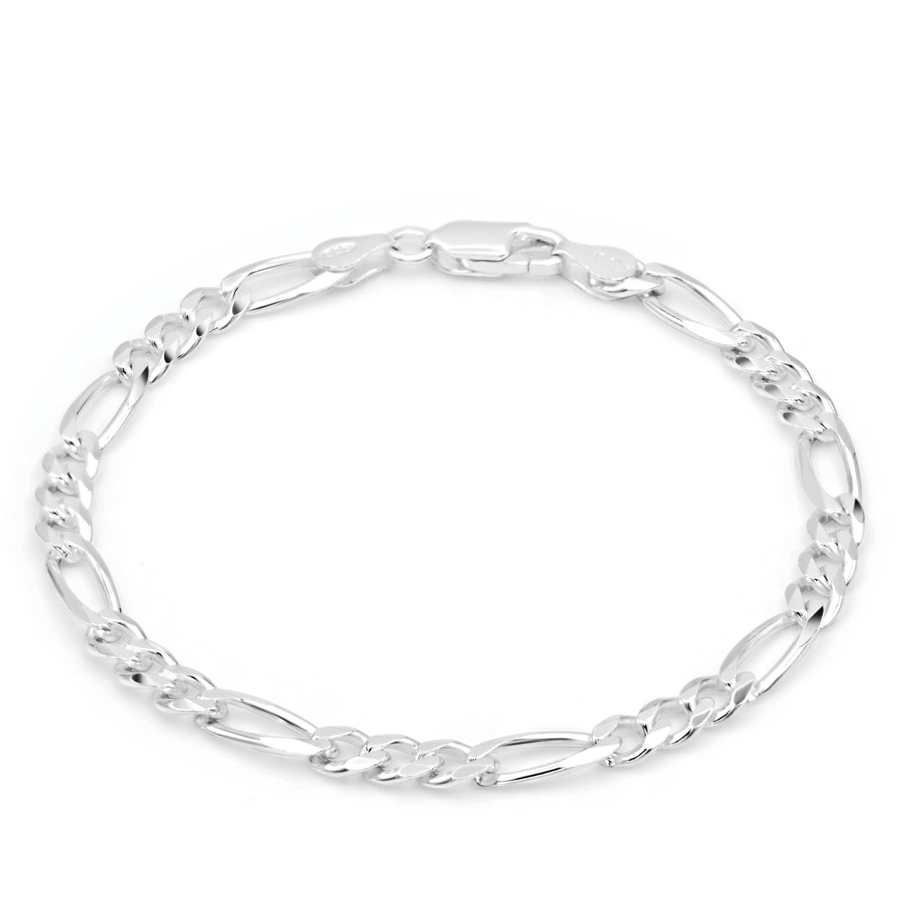 mens 9 inch sterling silver bracelet