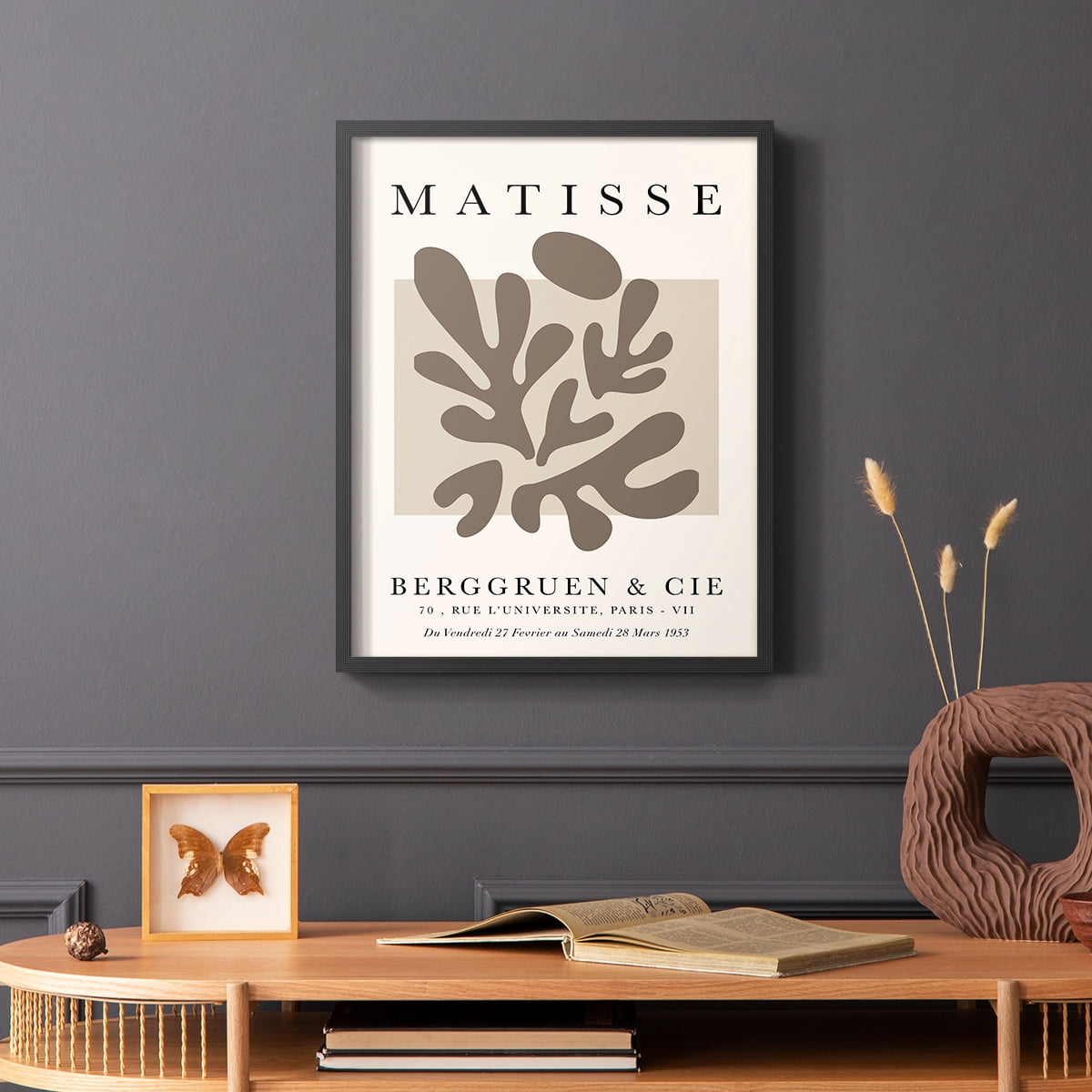 Matisse CCXXVIII in Solid Wood 16 x 20 Framed Print