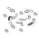 thumbnail image 3 of 30 Pcs Silver Plated Earring Bails Oak Leaf design Glue On Bails Pendants DIY Accessories for Jewelry Making (Silver), 3 of 3