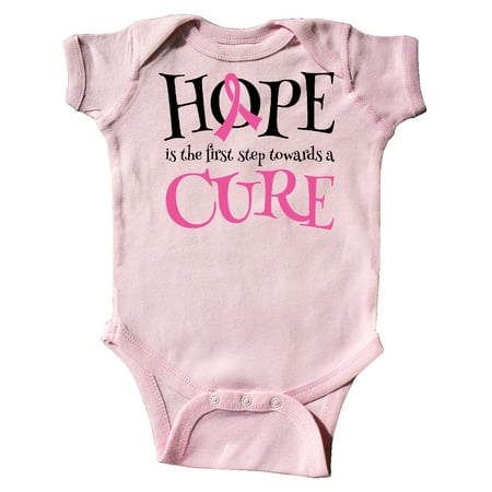 

Inktastic Breast Cancer Hope Quote Gift Baby Girl Bodysuit