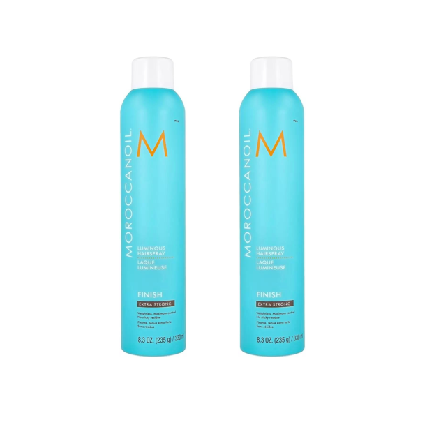Moroccanoil Finish Luminous Hairspray Extra Strong 330 ml (Pack of 2