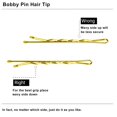 thumbnail image 3 of 2.75'' Large Bobby Pins Blonde 240PCS Jumbo Bobby Hair Pins Gold Long Bobby Pins for Thick Hair with Box, 3 of 5