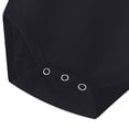 thumbnail image 4 of Body De Bebé Canastilla Onesies Para Niños Pequeños Niñas Niños Camiseta De Manga Corta Con Estampado De Letras Mono Mameluco Negro Odeerbi LM103-6341, 4 of 7