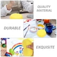 thumbnail image 3 of CHICHUMID 10Pcs Finger Painting Sponge for Children Improve Color Cognition Artistic Yellow, 3 of 4