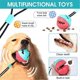 thumbnail image 3 of Chew Toys For Dogs, Dog Toys With Suction Cups, Chew Toys For Pets, Teeth Cleaning Dog Toys With Teeth Care, 3 of 4