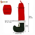 thumbnail image 3 of Spencer 4PCS Christmas Chair Leg Cover Table Leg Covers Furniture Socks Santa Claus Elf Feet Shoes Legs Decoration for Christmas Party, Family Dinner, 3 of 7