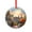 Pattern-3, variant on Edinburgh Cityscape Painting Glass Christmas Ornament Travel Themed Round Glass Christmas Ornaments Gift Exchange Present Ideas