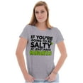 thumbnail image 3 of Sarcastic Salty Margarita Joke Men's Graphic T Shirt Tees Brisco Brands S, 3 of 4