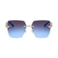 thumbnail image 2 of Gafas de sol Shiratori sin montura con lente degradado para mujer, 2 of 3