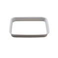 thumbnail image 1 of White Square Bonsai Base, Plant Drip Tray Home Plastic Planter Pallet Decoration, 1 of 5