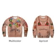 thumbnail image 4 of 3D Nude Bra Ugly Sweater, Men's Merry Christmas Shirt - Fun Holiday Sweatshirt for Christmas, 4 of 5