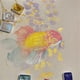 thumbnail image 4 of 20 Colors Watercolor Painting Set, Metallic Watercolor Paint Set, Glitter Watercolour Solid Paint Bo, 4 of 5