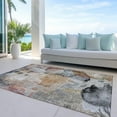 thumbnail image 6 of Addison Rugs Chantille Indoor/Outdoor Transitional Floral Terracotta Washable Rectangle Rug, 9' x 12', 6 of 6