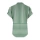 thumbnail image 2 of Vestidos Casuales Para Mujer, Blusas De Mujer De Moda Camiseta informal de manga corta con cuello en V y botones para mujer, 2 of 3