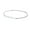Sterling Silver, variant on PicturesOnGold Dainty Thin Name Bar Bracelet w/ Chain Extender - Sterling Silver