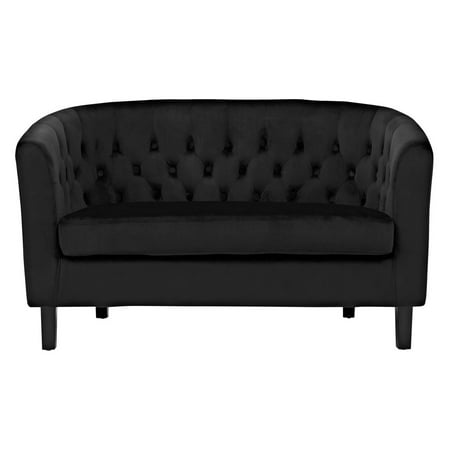 Oak Upholstered Loveseat - Modway Prospect Tufted Velvet Loveseat, Multiple Colors