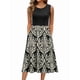 thumbnail image 1 of Vestido de verano Zeagoo 2025 sin mangas sin mangas Floral Beach, 1 of 7