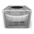 TeknoGame Console Shell Replacement Housing Kit for GameCube Clear ...