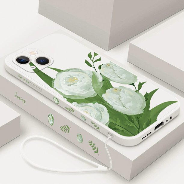 Funda de silicona suave para Apple iPhone, carcasa para iPhone 14, 13, 12, 11 Pro Max, X, 14, 7, 8, 6, 6S Plus, XR, XS, MAX, SE Fivean unisex