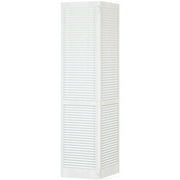Kimberly Bay Louvered Paintable Wood Bi-Fold Door, 23 lbs
