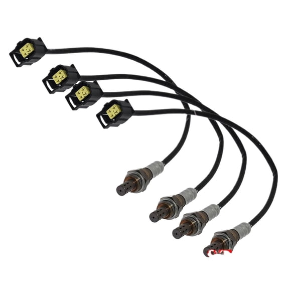 4pcs O2 Oxygen Sensor Front & Rear 56029049AA For 02-12 Jeep Liberty 2.4L 3.7L